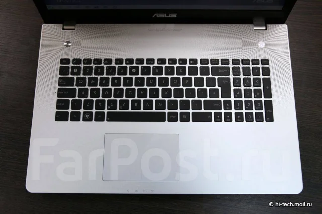 Asus N76VZ. 17.3", 2,6����, ��� 6 ��, ���� 700���, WiFi: 1, Bluetooth: 1, ����������� �� 12��. ����