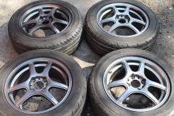 Black Racing. 6.5x15, 4x100.00, ET50