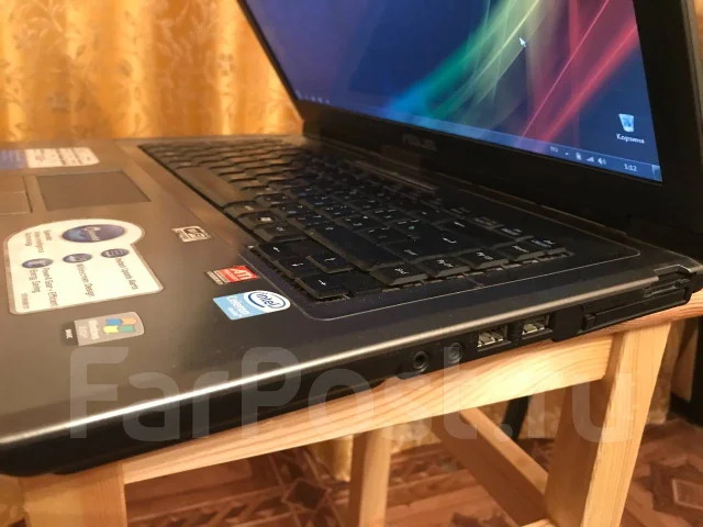 Asus X51R. 15.4", 2����, ��� 2048 ��, ���� 80���, WiFi: 1, ����������� �� 1��. ����