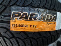 Yokohama Parada Spec-X. Летние, 2016 год, без износа, 4 шт