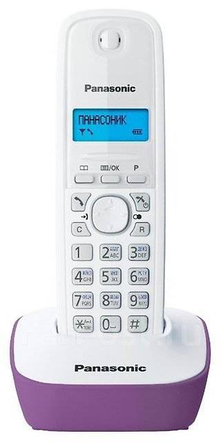 Не заряжается телефон panasonic kx tg1611ru