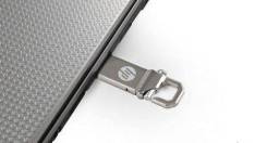 USB флеш карта (карта памяти) HP 4 GB , USB 2.0 , стальной корпус. 4 Гб, интерфейс USB