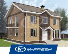 M-fresh Art Hall (Свежий готовый проект классного дома! Посмотрите! ). 200-300 кв. м., 2 этажа, 6 комнат, каркас