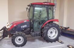 TYM T503 CAB. Трактор, отвал, щётка