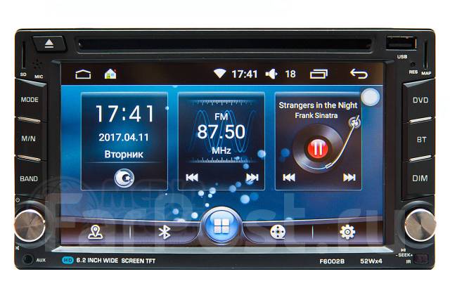 Магнитола MM F6002B универсальная 2DIN на Android 6 MM - Магнитолы во ...