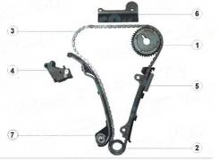 Успокоитель цепи ГРМ. Nissan: Wingroad, Avenir, Primera, Primera Camino, Sunny, Bluebird, Bluebird Sylphy, Expert, AD, Almera, Tino Двигатели: QG18DE...
