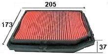 Фильтр воздушный. Honda: Civic Shuttle, Civic, CR-X, Concerto, Civic CRX, Ballade Двигатели: D16A7, D16A6, D16Z2, D15B2, D15B1, D16A9, D16A8, D16Z5