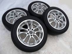 Диски Alloy wheels на лете Yokohama 225x50x17. 7.0x17 5x114.30 ET38 ЦО 73,1 мм.