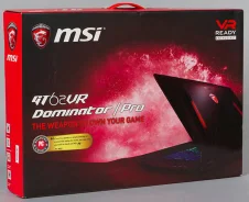 MSI GT. 15.6", 3,8����, ��� 8 ��, ���� 1 256���, WiFi: 1, Bluetooth: 1, ����������� �� 4��. ����