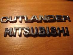 Эмблема багажника. Mitsubishi Outlander