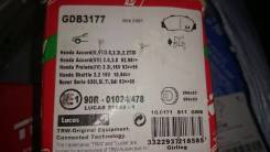 Колодка тормозная. Honda Torneo, LA-CL3, E-CF4, GH-CF4, E-CF5, LA-CF5, GH-CF5, GF-CF5, GF-CF4 Honda Accord, LA-CL3, GF-CF7, GF-CH9, GH-CL2, GF-CF6, LA...