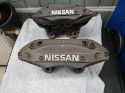 Суппорт тормозной. Nissan Skyline, ER33, ER34, HR34, BNR34, BNR32, ENR34, HCR32, HNR32, ECR33 Двигатели: RB25DET, RB26DTT, RB20DET, RB25DE