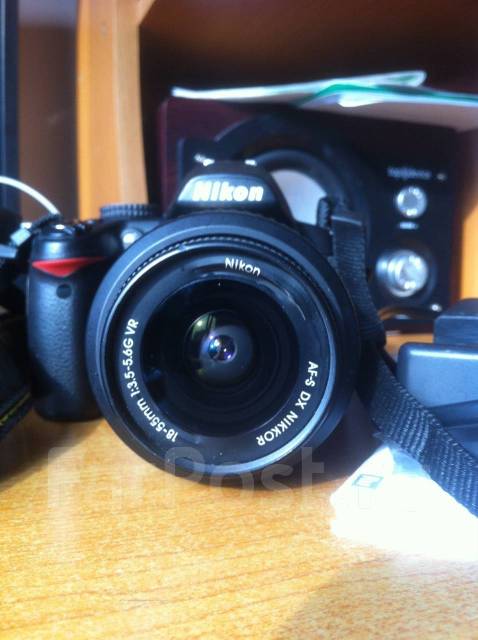 Зеркальная камера Nikon D3000, 10 - 14.9, без зума, б/у, в наличии ...
