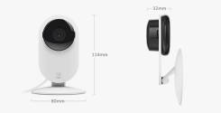 Xiaomi Yi Smart Camera Night Vision. с объективом