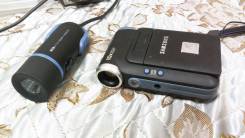 Samsung VP-X110L. Менее 4-х Мп, с объективом