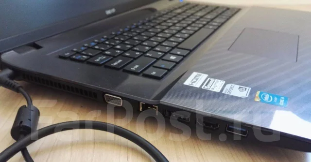 DEXP Atlas. 17.3", 2,4����, ��� 6 ��, ���� 500���, WiFi: 1, Bluetooth: 1, ����������� �� 5��. ����