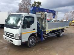 Mitsubishi Fuso. Бортовой с манипулятором 2013г, 5 200 куб. см., 5 000 кг.