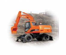 Doosan Solar. Колесный экскаватор S180W-V, 0,93 куб. м.