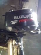 Suzuki. 6,00 л.с., 4х тактный, бензин, нога S (381 мм), Год: 2007 год