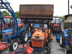 Kubota L1-24. Минитрактор 4вд Ковш