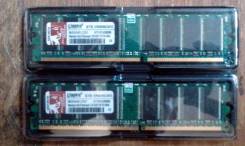 Оперативная память DDRI 2Gb 1gbx2шт. KVR400X64C3A/1G