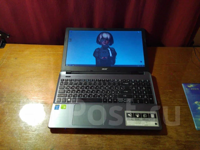 Acer Aspire E5-571G. 15.6", 2,4����, ��� 8 ��, ���� 1 000���, WiFi: 1, Bluetooth: 1, ����������� �� 5��. ����