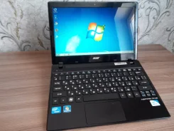 Acer Aspire One 756-877B1kk. 11.6", 1,4����, ��� 2048 ��, ���� 500���, WiFi, ����������� �� 3��. ����