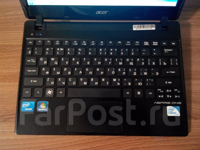 Acer Aspire One 756-877B1kk. 11.6", 1,4����, ��� 2048 ��, ���� 500���, WiFi: 1, ����������� �� 3��. ����