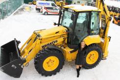 Komatsu WB93S-5. Экскаватор WB93S-5 в Новосибирске