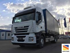 Iveco Stralis. Грузовой шторный (тент) грузовик 420 б. у. 6х2, 10 308 куб. см., 16 720 кг.