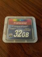 CompactFlash. 32 Гб, интерфейс Compact Flash