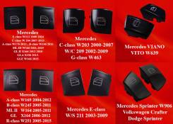 Кнопка стеклоподъемника. Mercedes-Benz: GL-Class, G-Class, M-Class, B-Class, R-Class, E-Class, A-Class, Vito, CLK-Class, Viano, Sprinter, C-Class, ML...