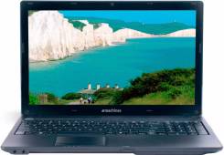 eMachines E732G-332G25Mikk. 15.6", 2,1 ГГц, ОЗУ 4096 Мб, диск 250 Гб, WiFi, Bluetooth, аккумулятор на 3 ч.