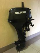 Suzuki. 15,00 л.с., 2х тактный, бензин, нога S (381 мм), Год: 2013 год