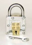 Головоломка Секретный замок / EUREKA Metal Puzzle: Trick Lock**