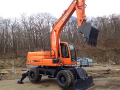 Doosan DX160 W. Экскаватор Doosan DX 160W-2010г., 5 785 куб. см., 0,76 куб. м.