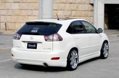 Накладка на бампер. Toyota Harrier
