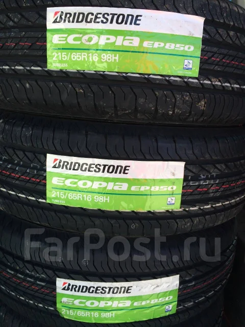 Шина bridgestone ecopia ep850 215 65 r16 98h характеристики