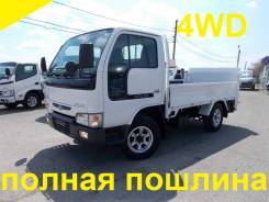 Nissan Atlas. 4WD, борт 2 тонны + аппарель, 3 200 куб. см., 2 000 кг.
