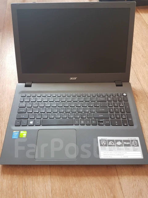 Acer Aspire E15. 15.6", 1,5����, ��� 2048 ��, ���� 465���, WiFi: 1, Bluetooth: 1, ����������� �� 4��. ����