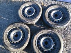 Колеса 205/60/R15 на штампованных дисках 4х114.3х15" 4 шт. 6.0x15 4x114.30 ET50 ЦО 66,0 мм.