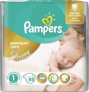 Pampers. 2-5 кг 88 шт