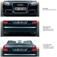 Обвес кузова аэродинамический. Audi A6, 4F5/C6 Audi S6 Audi A6 Avant, 4F5, C6