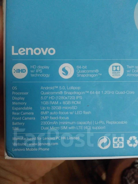 Lenovo A6010. �/� ����