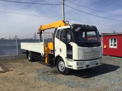 FAW. Продаётся грузовик с крановым манипулятором Обмен!, 6 618 куб. см., 8 000 кг.