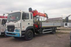 Hyundai HD170. Продаётся КМУ на шасси HD 170 ( Установка Палфингер), 6 800 куб. см., 4x2. Под заказ