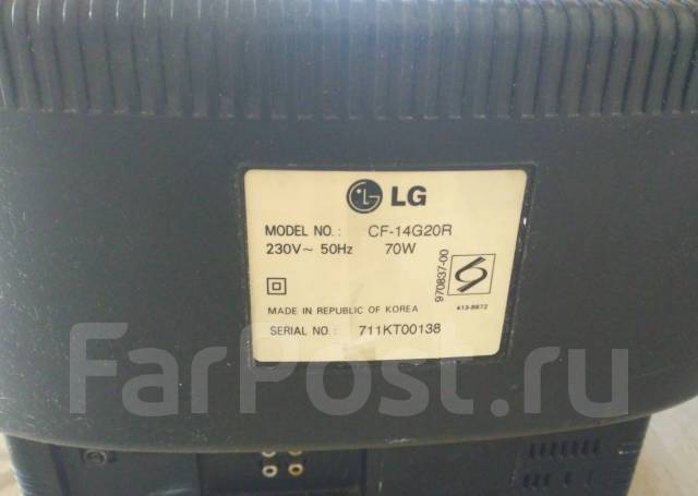 Lg cf 14g20 схема