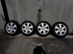 Комплект летних колес R16 Nissan. 6.0x16 5x114.30 ET45 ЦО 66,0 мм.