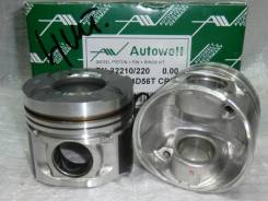 Поршень. Mitsubishi D Mitsubishi Pajero Двигатели: 4D56, 4D56CRDI, 4D56UTI