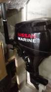 Nissan Marine. 8,00 л.с., 4х тактный, бензин, нога S (381 мм), Год: 2016 год